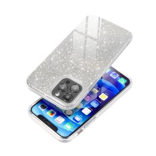 Etui SHINING do iPhone 15 Pro srebrny