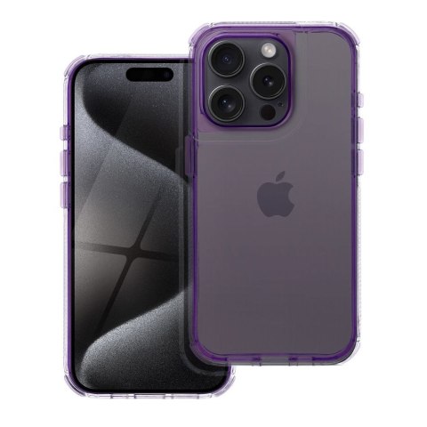 Futerał MATRIX CLEAR do IPHONE 12 jasnofioletowy