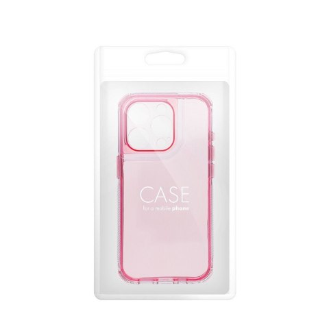 Etui MATRIX CLEAR do iPhone 13 pudrowy róż