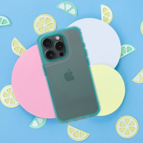 Etui MATRIX CLEAR do iPhone 14 Pro miętowy