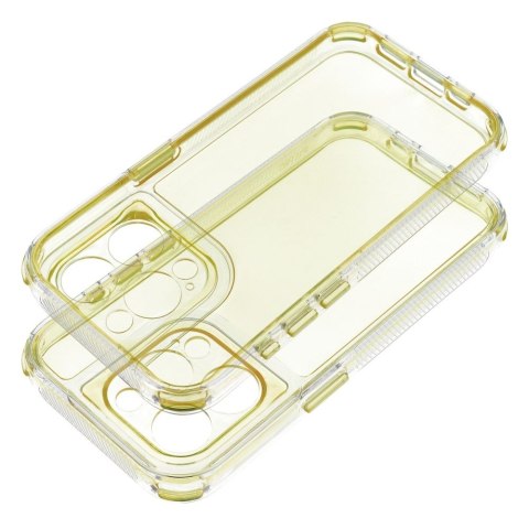 Etui MATRIX CLEAR do iPhone 14 żółty