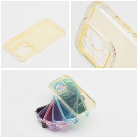 Etui MATRIX CLEAR do iPhone 14 żółty