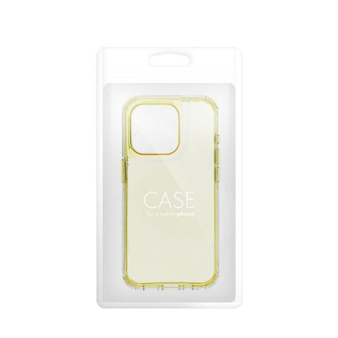 Etui MATRIX CLEAR do iPhone 14 żółty