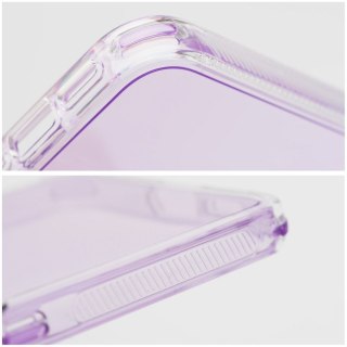 Etui MATRIX CLEAR do iPhone 15 jasnofioletowy