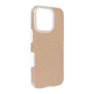 Etui SHINING do iPhone 16 Pro złoty