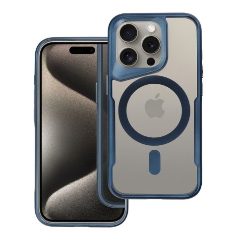 Etui ERGOFIT NEWZONE kompatybilny z MagSafe do iPhone 14 PRO niebieski