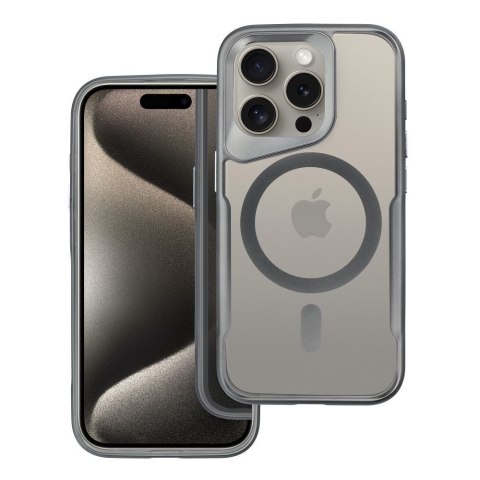 Etui ERGOFIT NEWZONE kompatybilny z MagSafe do iPhone 14 PRO szary