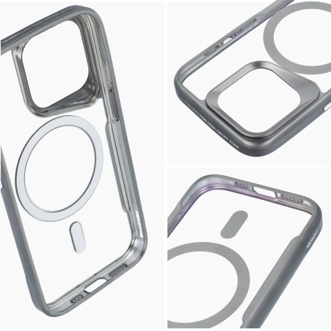 Etui ERGOFIT NEWZONE kompatybilny z MagSafe do iPhone 14 PRO szary