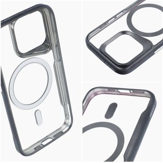 Etui ERGOFIT NEWZONE kompatybilny z MagSafe do iPhone 16 czarny