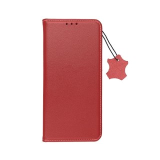 Etui SMART PRO Book skórzana do iPhone 16 bordowy