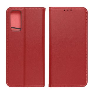 Etui SMART PRO Book skórzana do iPhone 16 bordowy