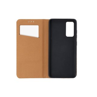 Etui SMART PRO Book skórzana do iPhone 16 brązowy