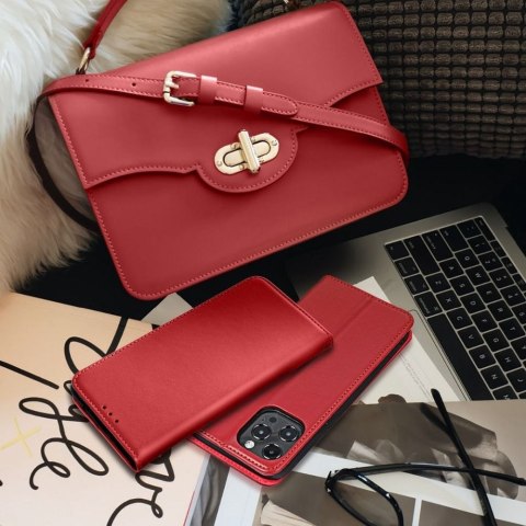 Etui SMART PRO Book skórzana do iPhone 7 / 8 / SE 2020 / SE 2022 bordowy
