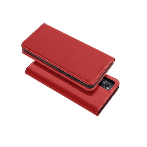 Etui SMART PRO Book skórzana do iPhone 7 / 8 / SE 2020 / SE 2022 bordowy