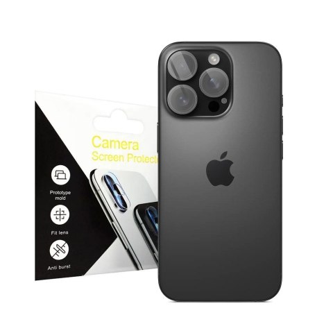 Szkło hartowane Tempered Glass Camera Full Cover - do iPhone 16 Pro