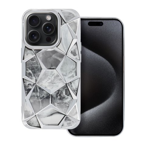 Etui TWINKI do iPhone 13 srebrny