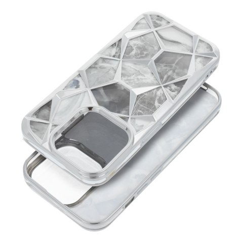 Etui TWINKI do iPhone 13 srebrny
