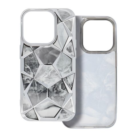 Etui TWINKI do iPhone 13 srebrny