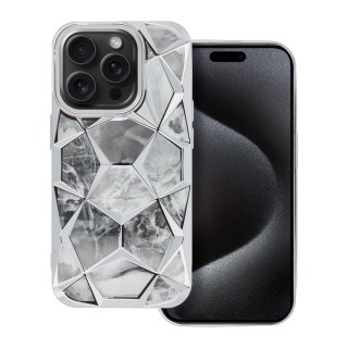 Etui TWINKI do iPhone 16 PRO srebrny