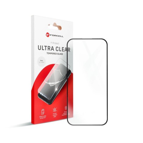 Szkło Hartowane Forcell Ultra Clear Glass - do Iphone 16 czarny