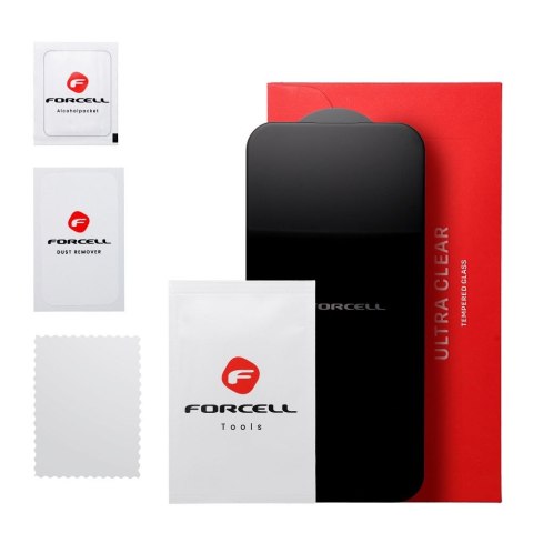 Szkło Hartowane Forcell Ultra Clear Glass - do Iphone 16 czarny