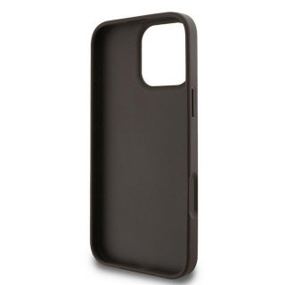 GUESS Etui do iPhone 16 Pro GUHCP16L4GMGBR (4G PU Big Logo) brązowy