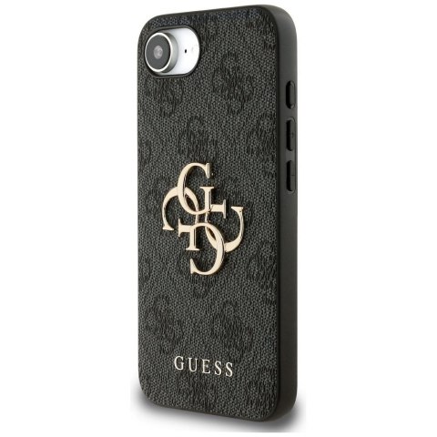 GUESS Etui do iPhone 16e GUHCPSE44GMGGR (4G PU Big Logo) czarny