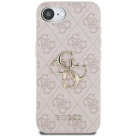 GUESS Etui do iPhone 16e GUHCPSE44GMGPI (4G PU Big Logo) różowy