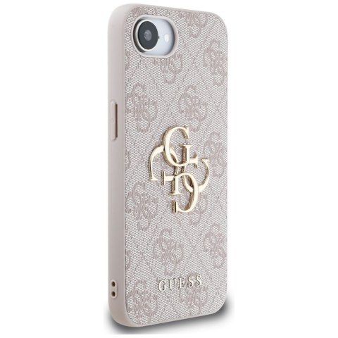 GUESS Etui do iPhone 16e GUHCPSE44GMGPI (4G PU Big Logo) różowy