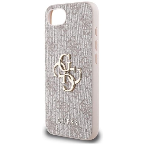 GUESS Etui do iPhone 16e GUHCPSE44GMGPI (4G PU Big Logo) różowy