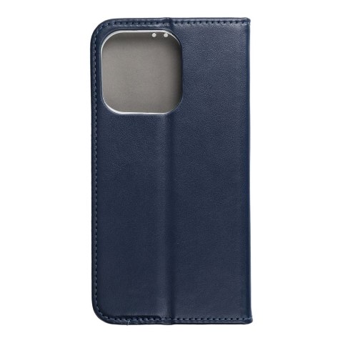 Etui SMART MAGNETO do iPhone 14 Pro granatowy