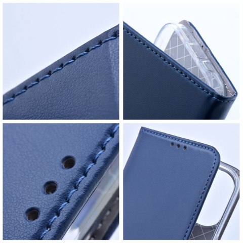 Etui SMART MAGNETO do iPhone 14 Pro granatowy