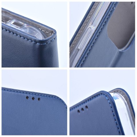 Etui SMART MAGNETO do iPhone 14 Pro granatowy