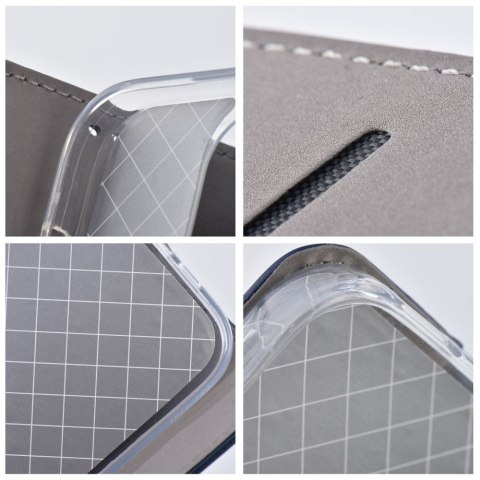 Etui SMART MAGNETO do iPhone 14 Pro granatowy