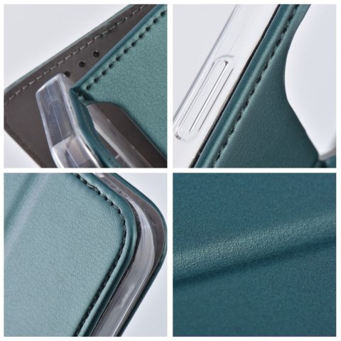 Etui SMART MAGNETO do iPhone 14 Pro ciemnozielony