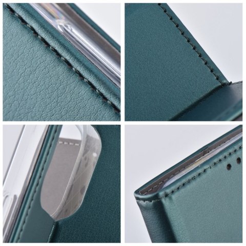 Etui SMART MAGNETO do iPhone 14 Pro ciemnozielony