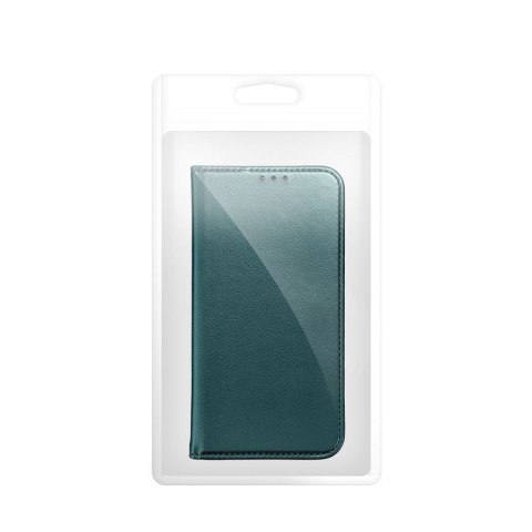 Etui SMART MAGNETO do iPhone 14 Pro ciemnozielony
