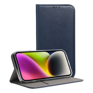 Etui SMART MAGNETO do iPhone 16 granatowy