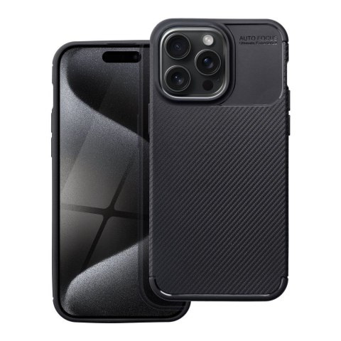 Etui CARBON PREMIUM do iPhone 15 Pro Max czarny