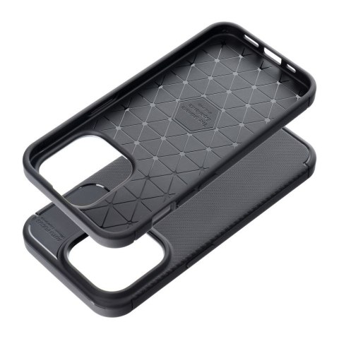Etui CARBON PREMIUM do iPhone 15 Pro czarny