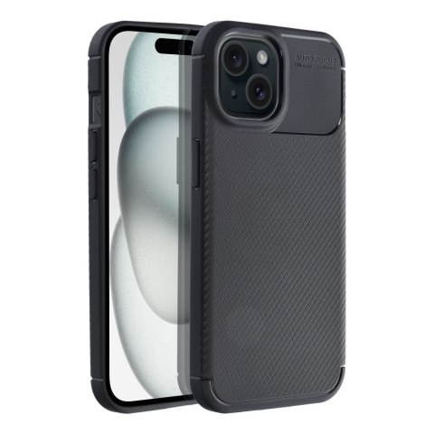 Etui CARBON PREMIUM do iPhone 15 czarny
