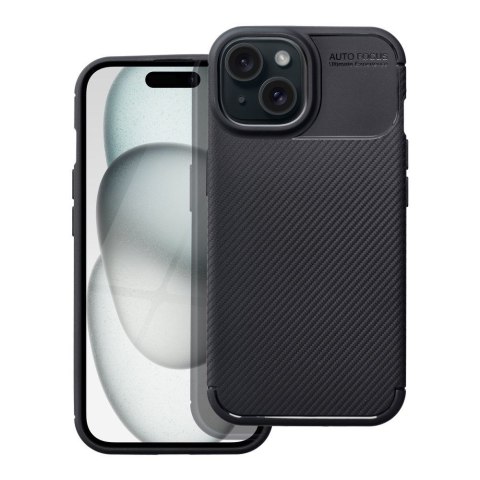 Etui CARBON PREMIUM do iPhone 15 czarny