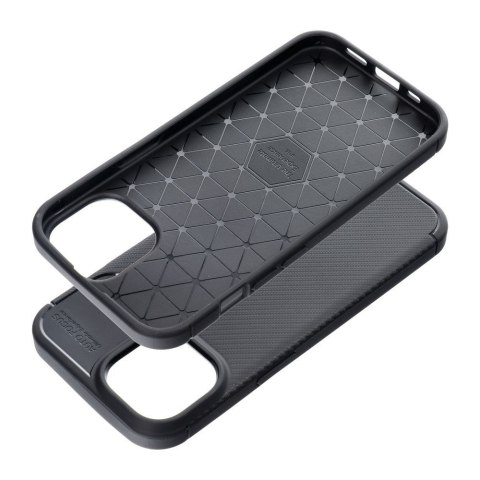 Etui CARBON PREMIUM do iPhone 15 czarny