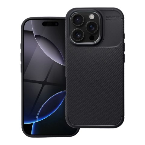Etui CARBON PREMIUM do iPhone 16 Pro czarny