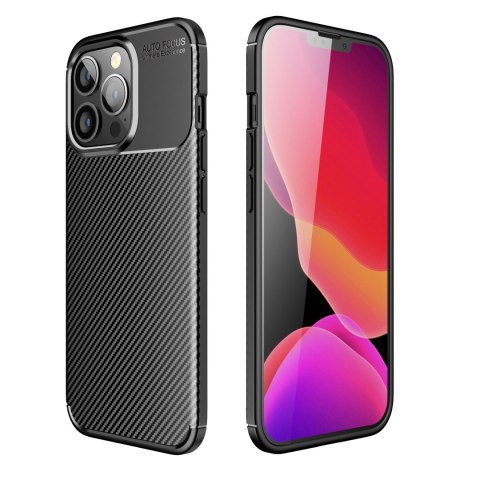 Etui CARBON PREMIUM do iPhone X / XS czarny