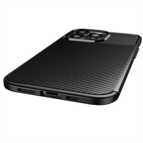 Etui CARBON PREMIUM do iPhone X / XS czarny