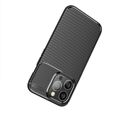 Etui CARBON PREMIUM do iPhone X / XS czarny