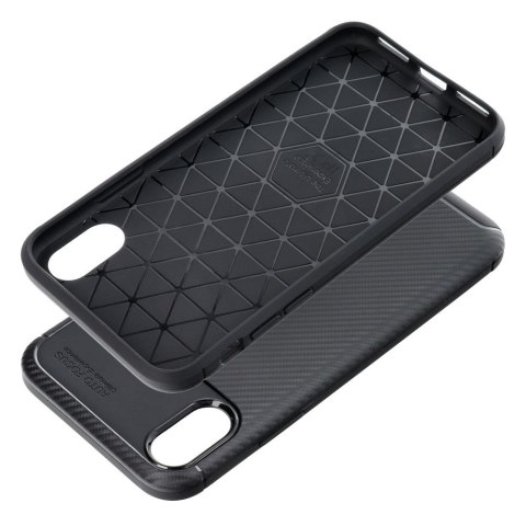 Etui CARBON PREMIUM do iPhone X / XS czarny