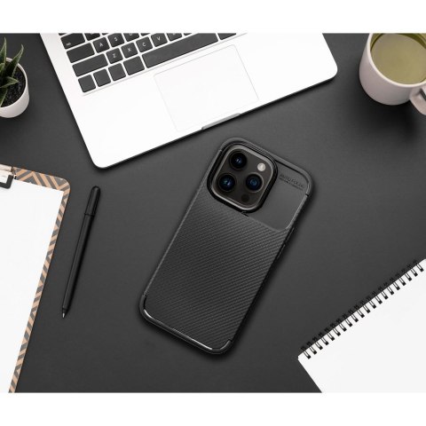Etui CARBON PREMIUM do iPhone X / XS czarny