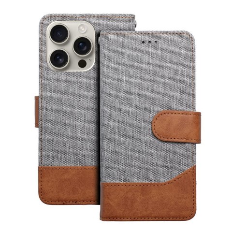 Etui JEANS Book do iPhone 11 szary